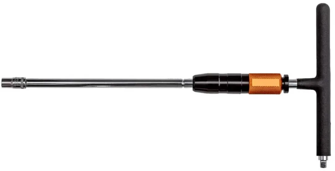Bahco 1/4" T-sleutel met aluminium draaibare houder - Zilver
