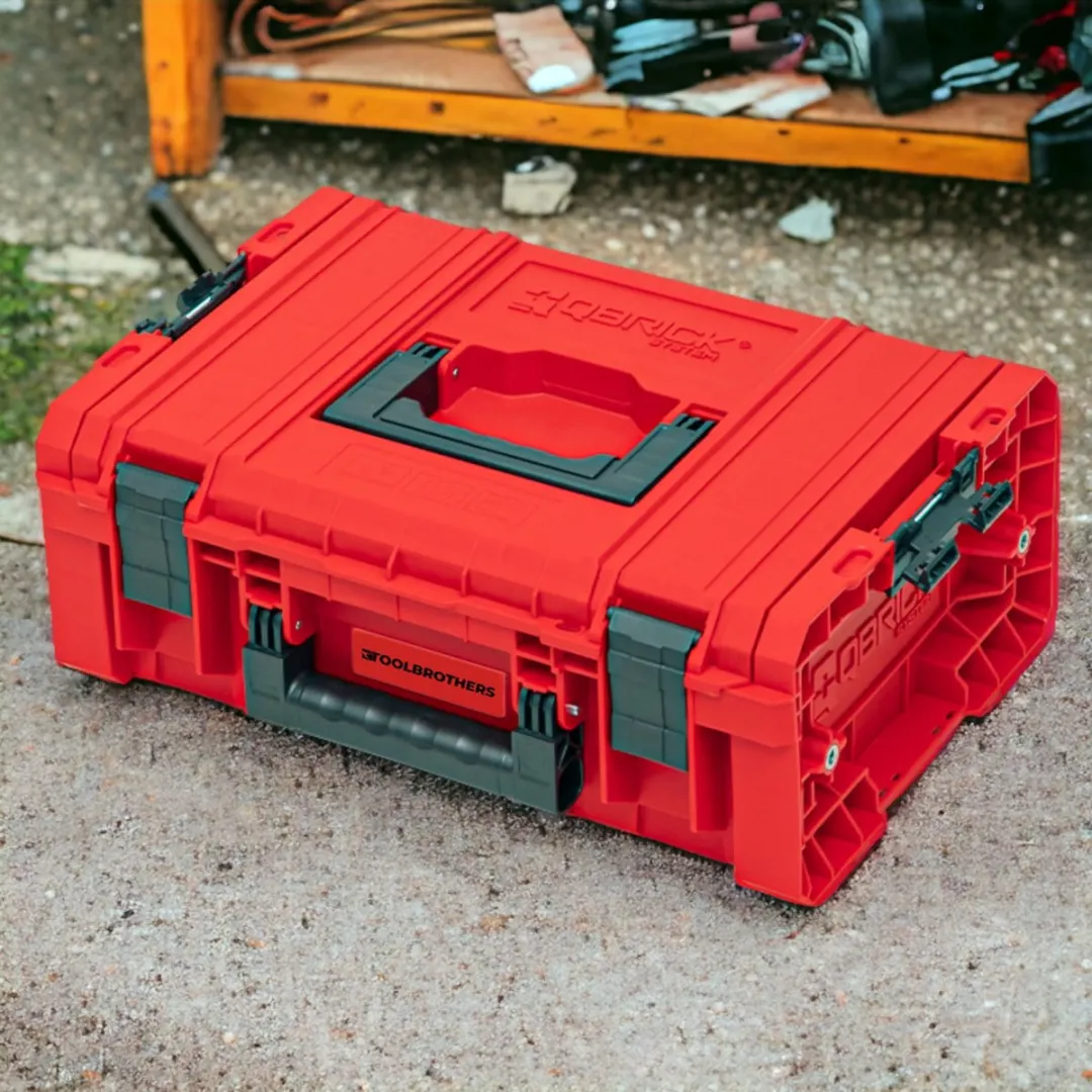Toolbrothers RHINO L Gereedschapskoffer Basic ULTRA 12L - Rood/Zwart