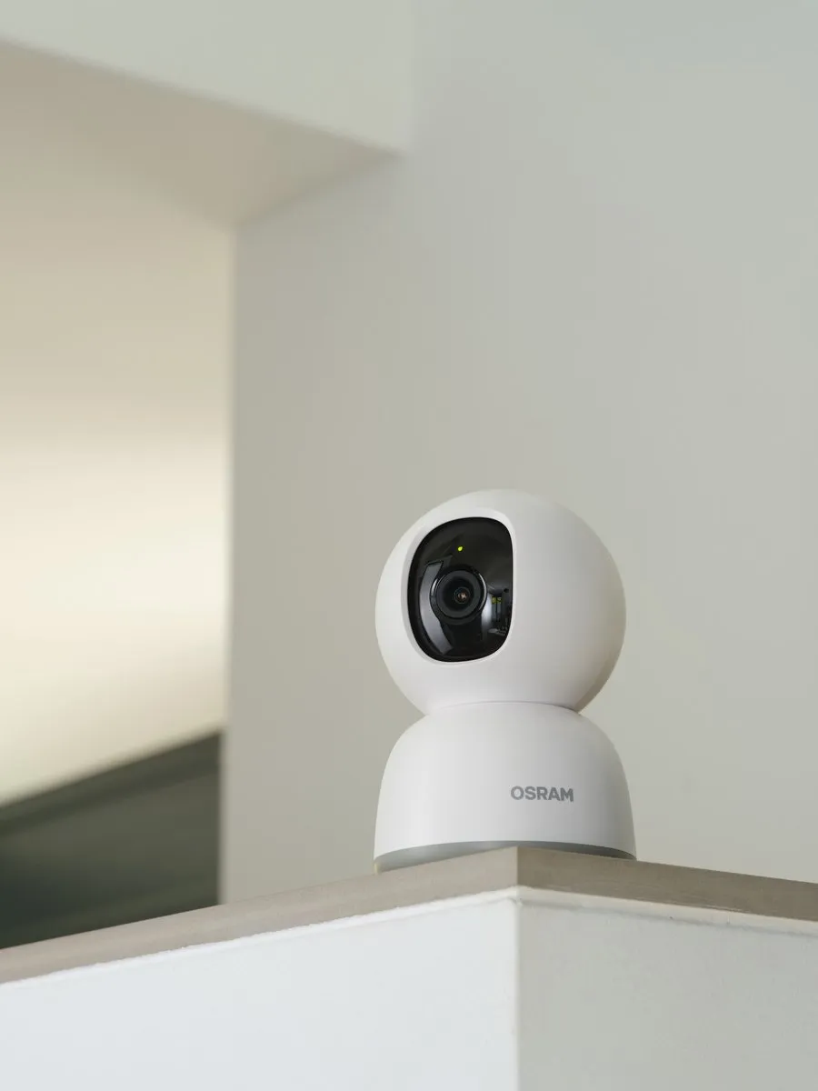 Osram SMART+ AC755500155 WiFi-camera 360° - 4MP 2K QHD - Wit