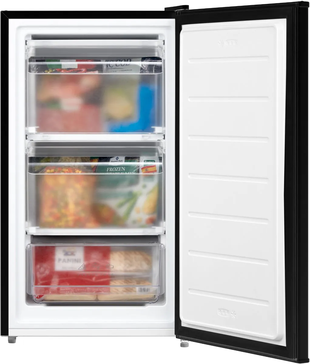 Salora FREEZER48BL Vriezer 60L - 3 Vakken - Zwart