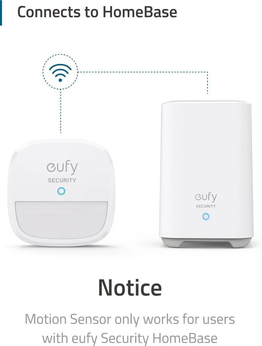 Eufy Security Bewegingssensor T8910021 - 2 Stuks