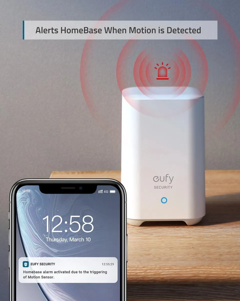 Eufy Security Bewegingssensor T8910021 - 2 Stuks