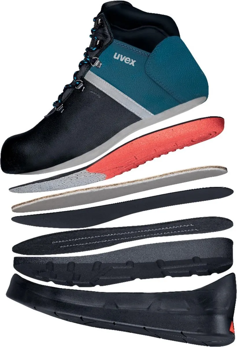 Uvex Asphaltpro S3 Veiligheidsschoen - 40 - Zwart