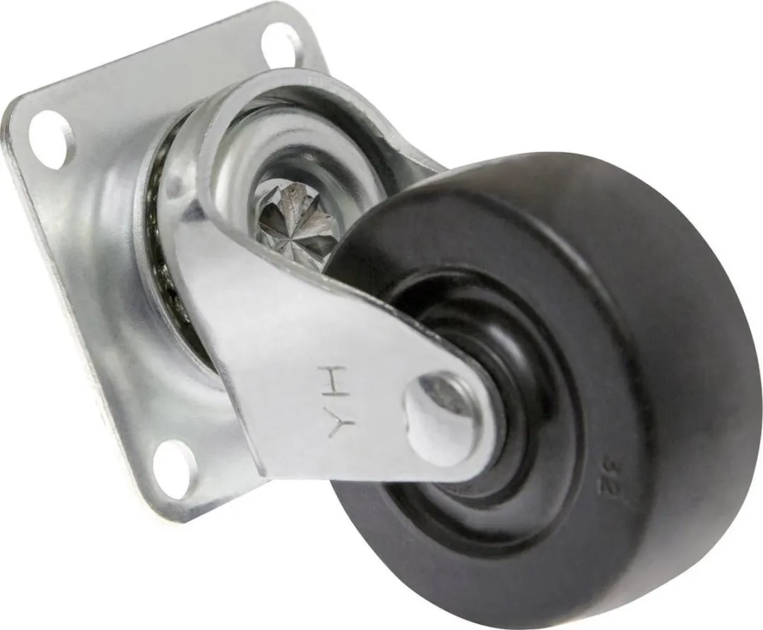 TOOLCRAFT TO-5137884 Zwenkwiel 50mm - Rubber
