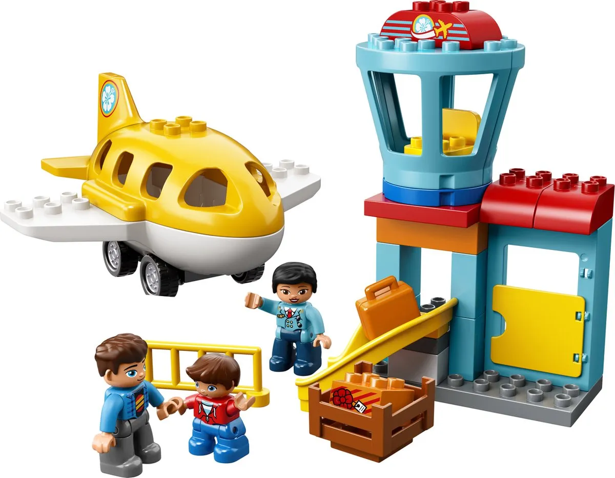 LEGO DUPLO Vliegveld 10871 - 3 Minifiguren
