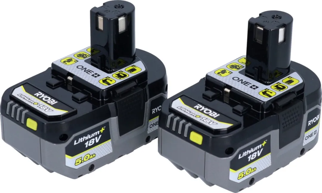 Ryobi RB18LL50F12B 2x Accu 18V 5.0Ah
