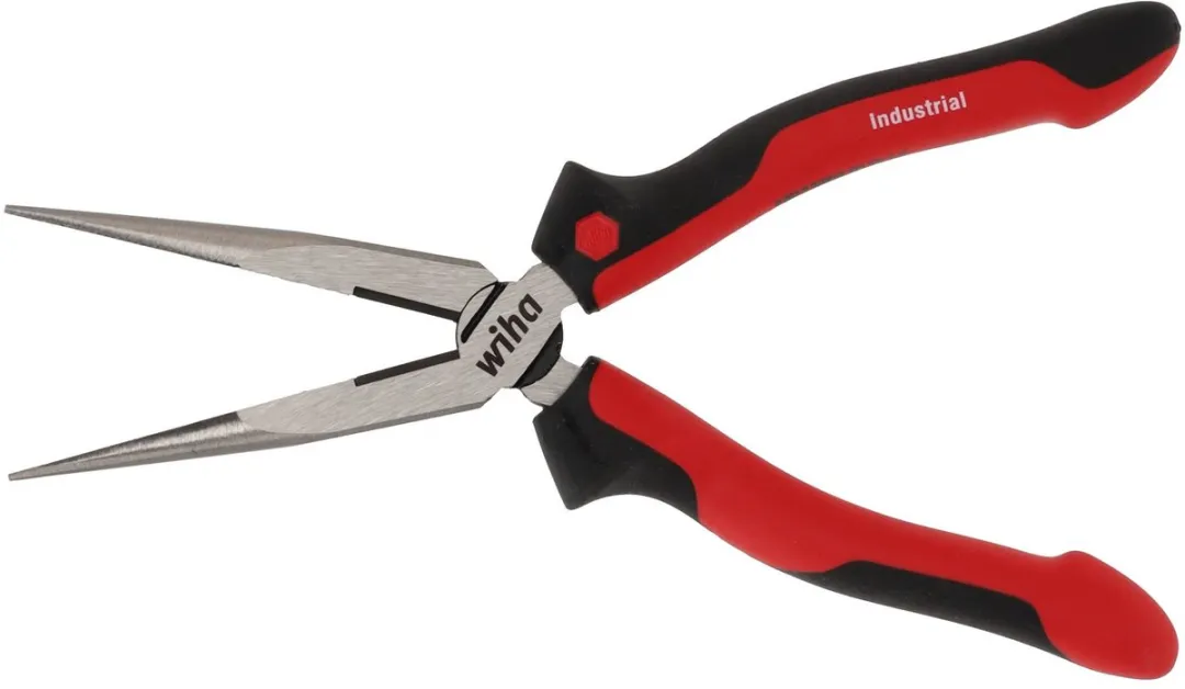Wiha Punttang Industrial 34515 - Zwart/Rood/Zilver