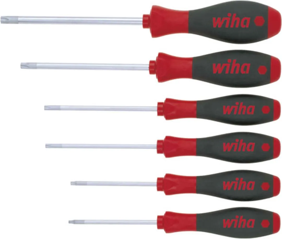 Wiha SoftFinish TORX Tamper Resistant Schroevendraaierset 6-delig T