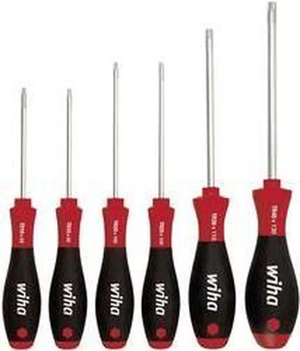Wiha SoftFinish TORX Tamper Resistant Schroevendraaierset 6-delig T - afbeelding 6 van 6