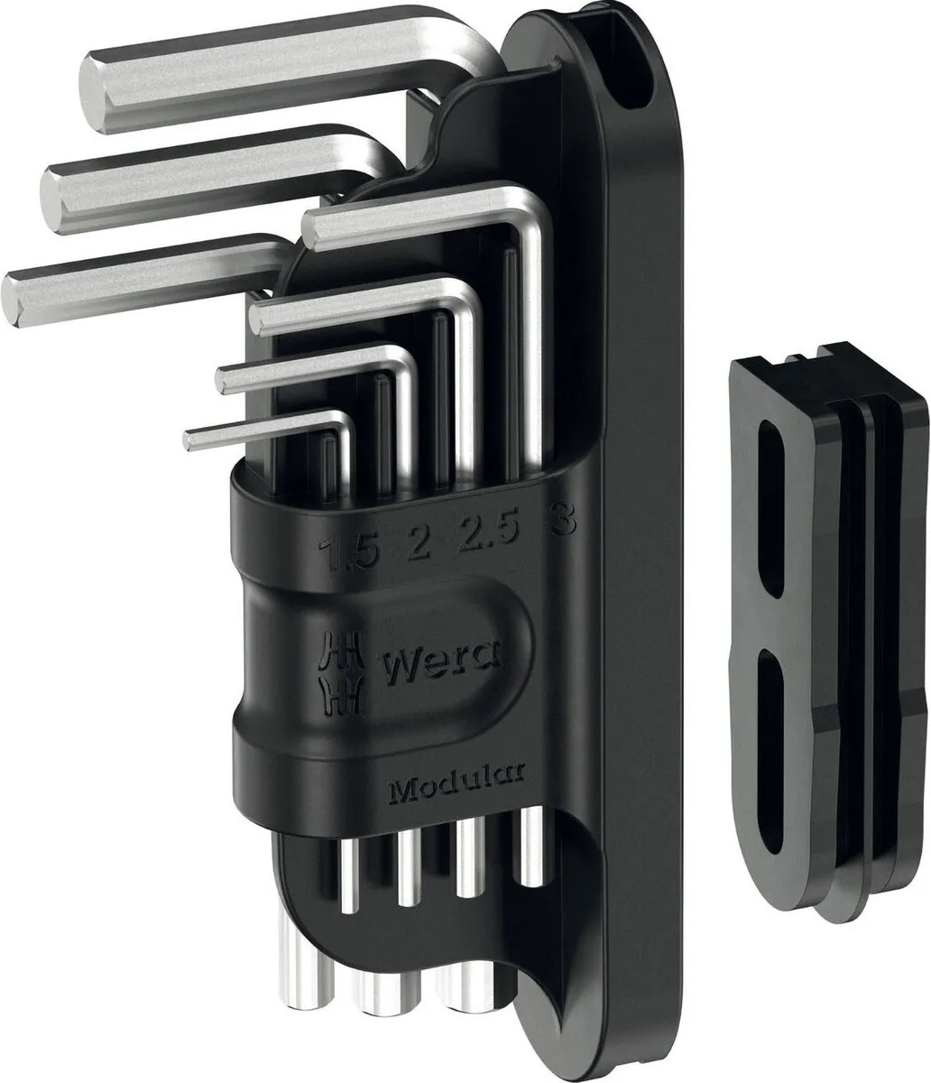 Wera Tool-Check Modular Winkelschlüssel Inbus 1.5-6mm