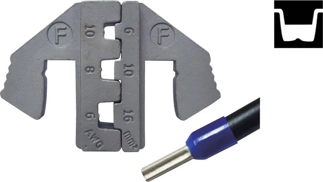 TOOLCRAFT Krimpinzetstuk Adereindhulzen 6-16mm² - PZ-500