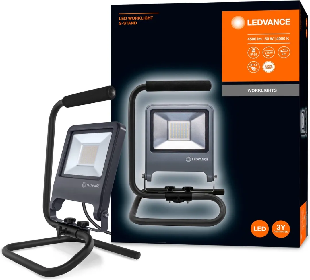 LEDVANCE WORKLIGHTS S-STAND AC108190155 - 50W Koelwit - IP65