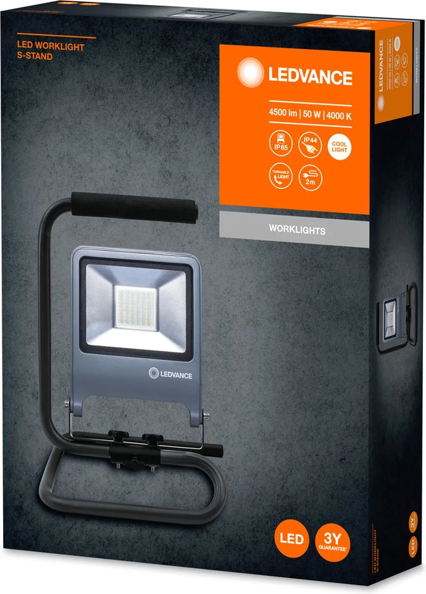 LEDVANCE WORKLIGHTS S-STAND AC108190155 - 50W Koelwit - IP65 - afbeelding 6 van 6