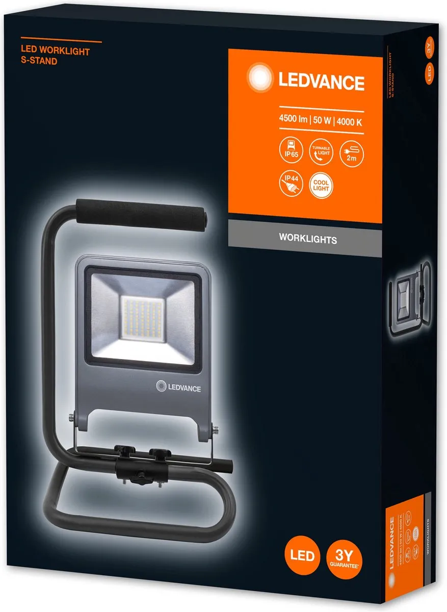 LEDVANCE WORKLIGHTS S-STAND AC108190155 - 50W Koelwit - IP65