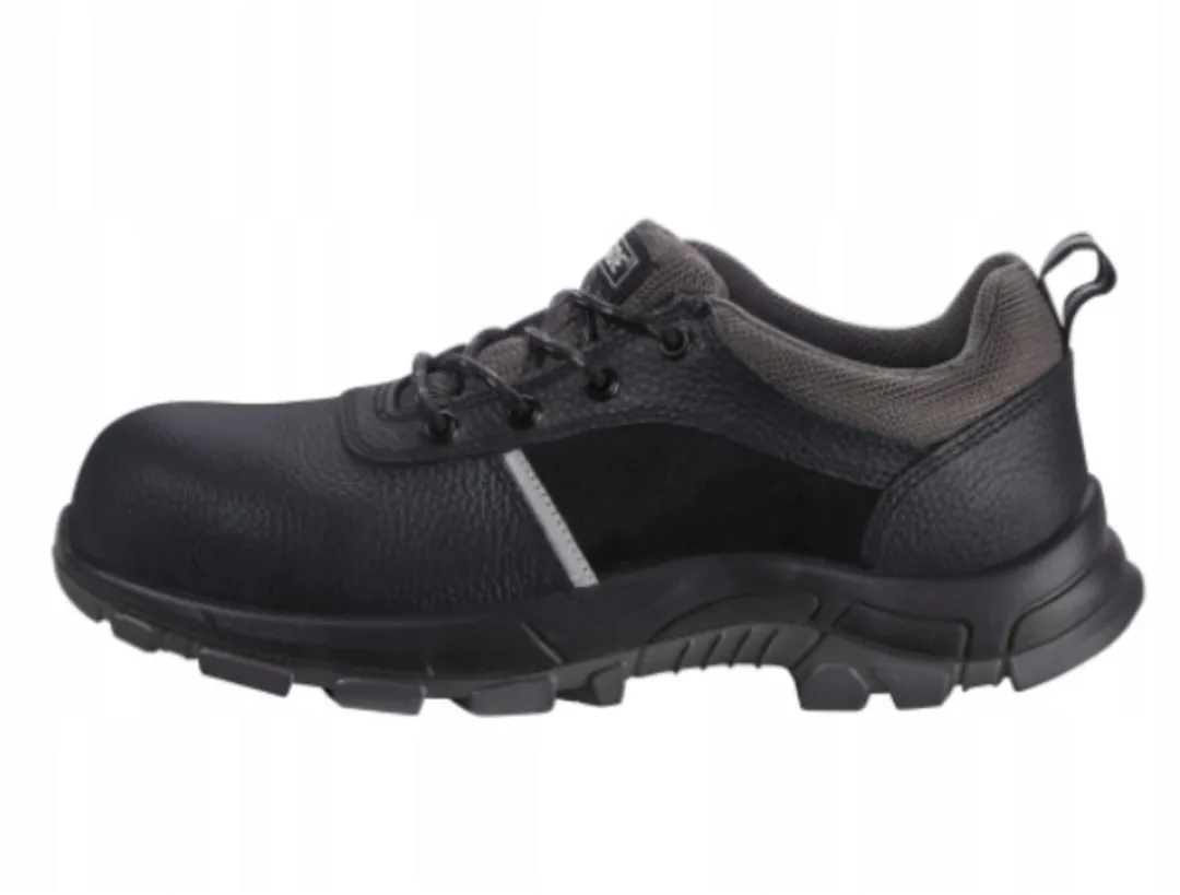 Parkside Leren Veiligheidsschoenen S3 46 - Zwart/Grijs
