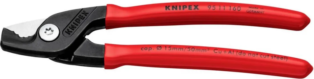 Knipex 95 11 160 Kabelschaar - Metaal