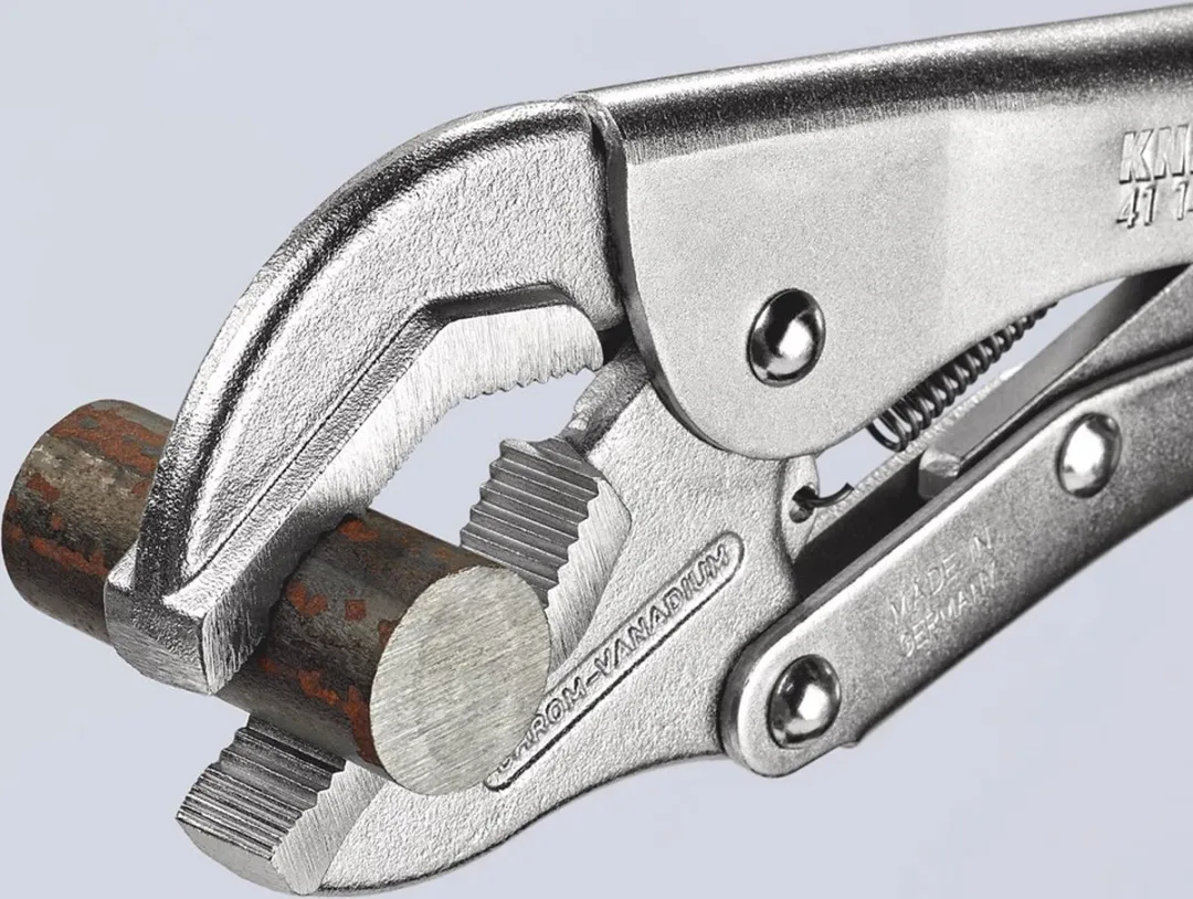 Knipex 41 14 250 Klemtang Bek Dubbel Prisma 250mm - afbeelding 6 van 6