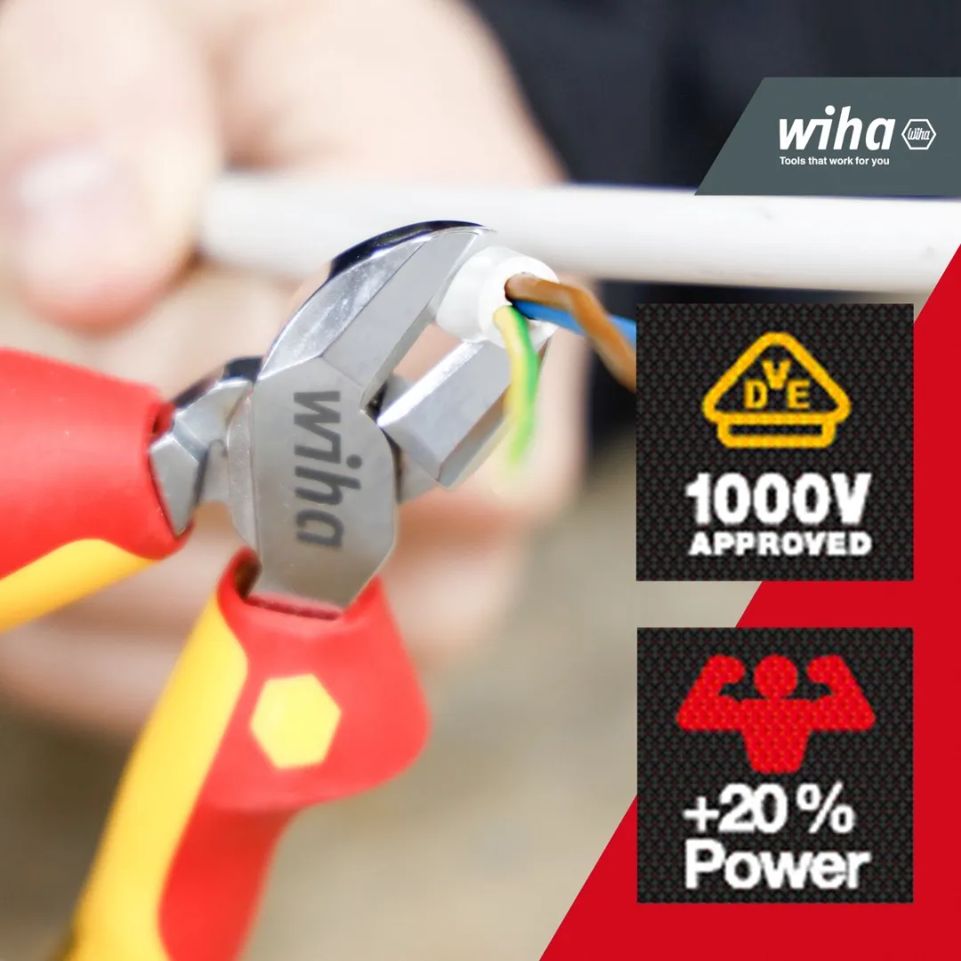 Wiha Zijkniptang Professional electric 43458 - DynamicJoint