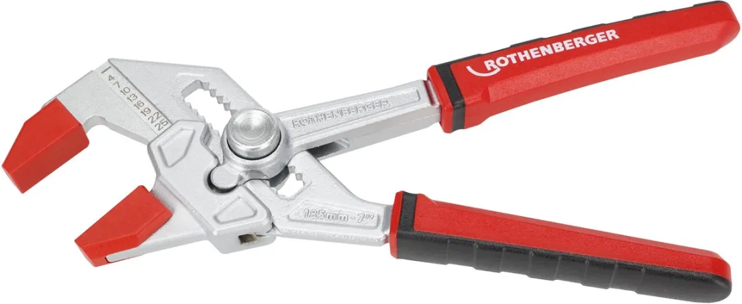 Rothenberger ROFAST Tang 7" 2K - 3 Paar - Zilver/Zwart/Rood