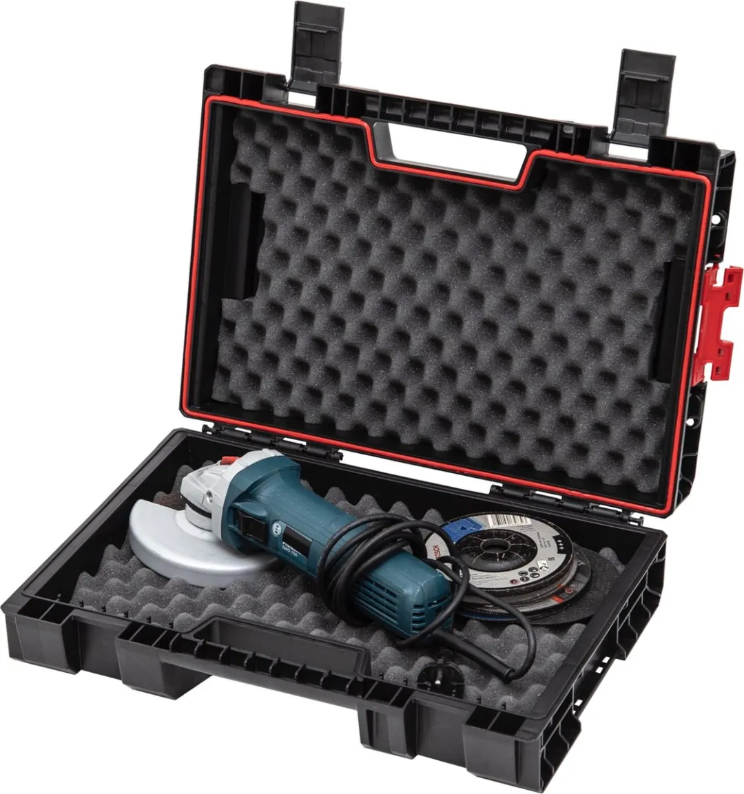 Toolbrothers RHINO L Gereedschapskoffer 11L - Rood/Zwart