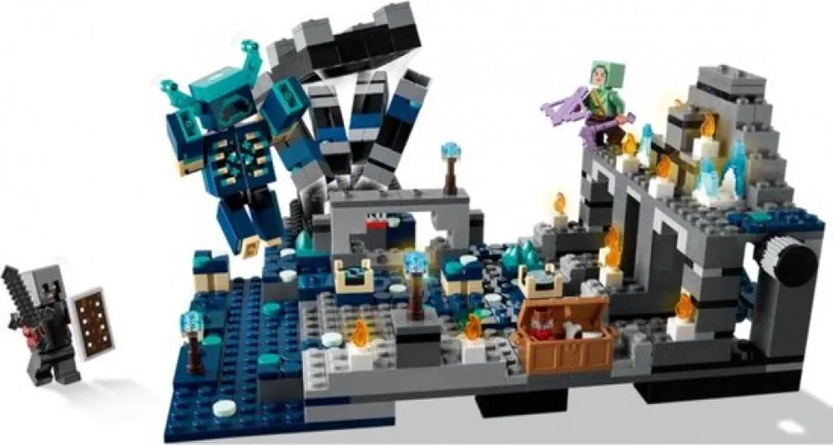 LEGO Minecraft 21246 Het Duistere Gevecht - 584 Stukken