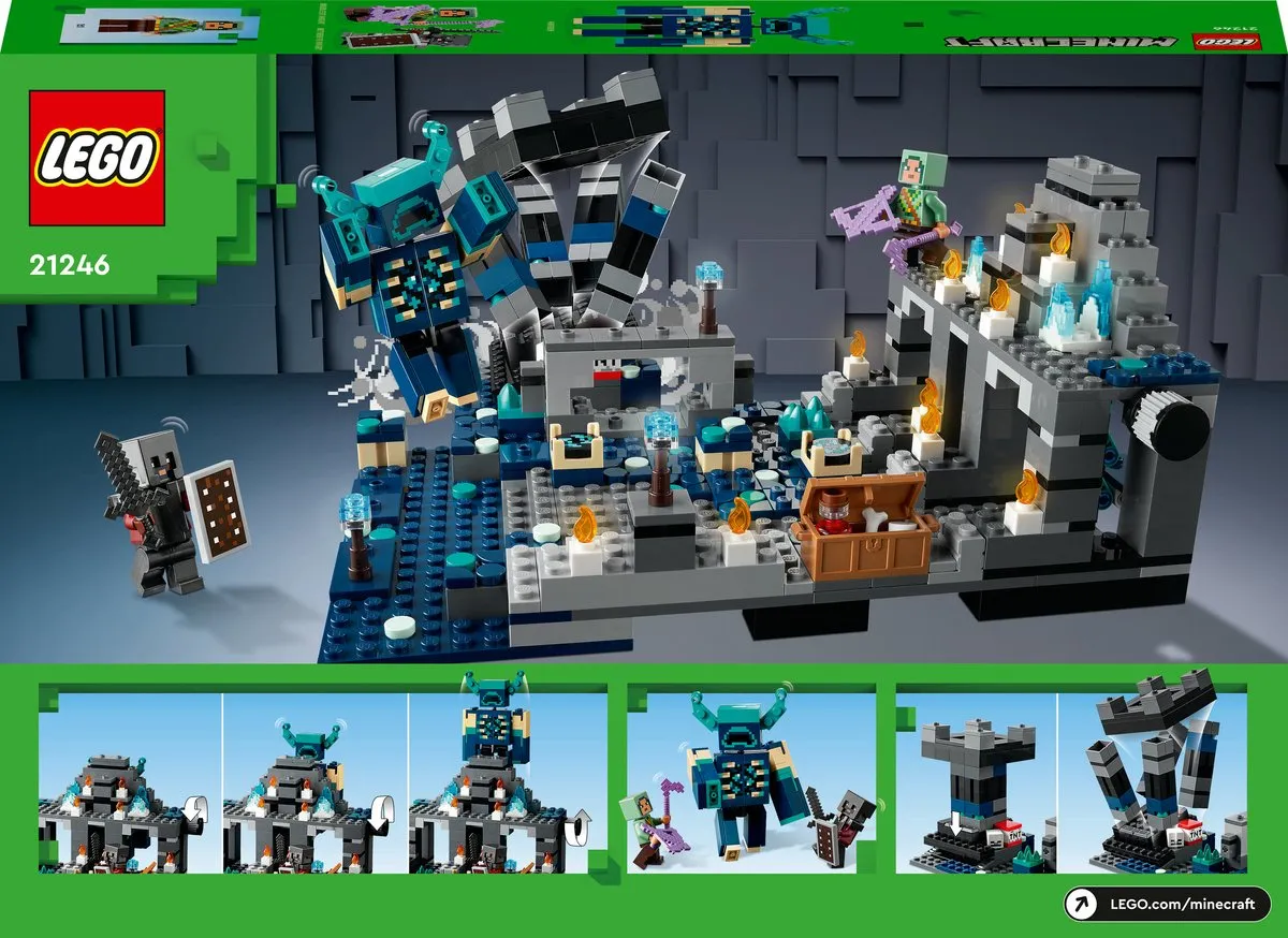 LEGO Minecraft 21246 Het Duistere Gevecht - 584 Stukken