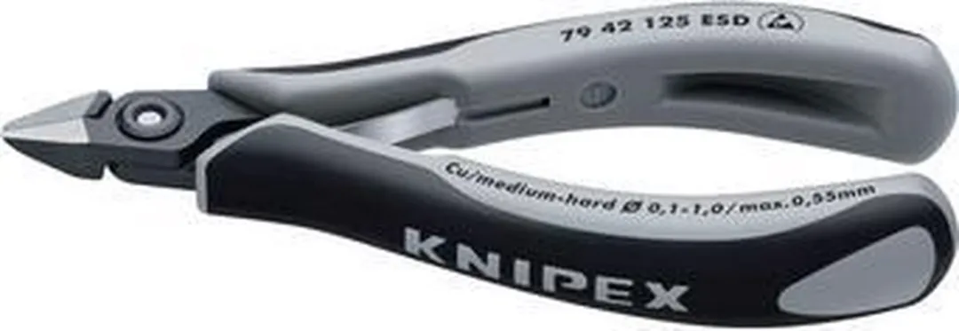 Knipex 79 42 125 ESD Zijsnijtang 125mm - afbeelding 6 van 6
