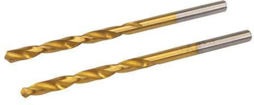 Silverline HSS Boor 3mm Titanium - 2 Stuks