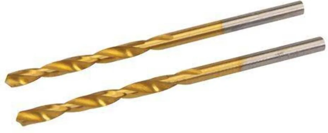 Silverline HSS Boor 3mm Titanium - 2 Stuks