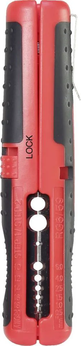 TOOLCRAFT TO-6586974 Kabelstripper 8-13mm - 0,5-6mm²