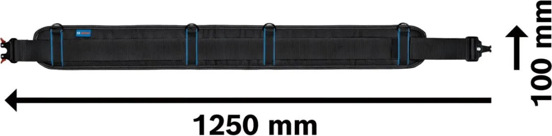 Bosch Professional ProClick Gereedschapsgordel 1600A02H5C - 6-delig - Blauw/Zwart