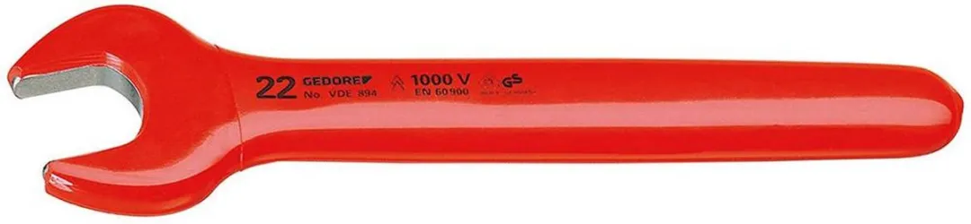 Gedore 6573280 VDE Steeksleutel 22mm - afbeelding 6 van 6