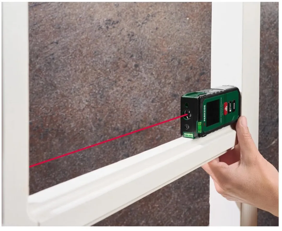 Parkside 5-in-1 Laser Afstandsmeter - 25m - Rood
