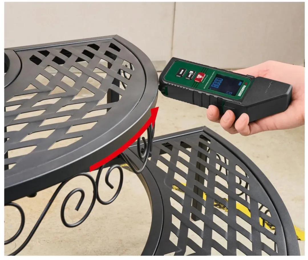 Parkside 5-in-1 Laser Afstandsmeter - 25m - Rood