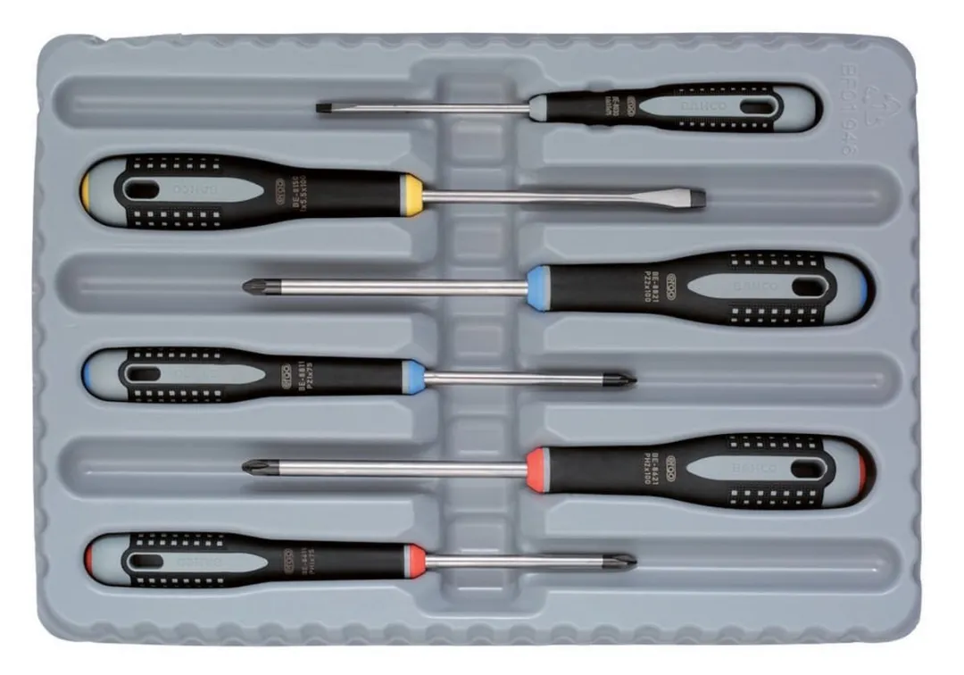 Bahco BE-9886 Schroevendraaierset - 6-delig