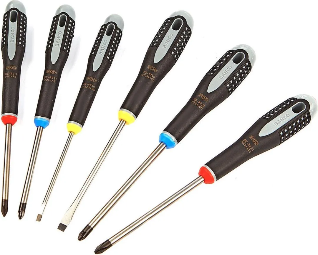 Bahco BE-9886 Schroevendraaierset - 6-delig