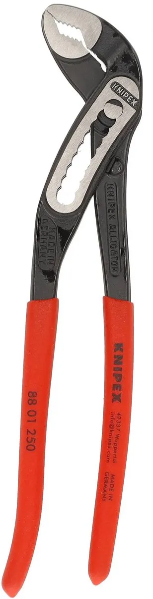 Knipex 88 01 250 Waterpomptang Alligator 250mm - Gepolijst