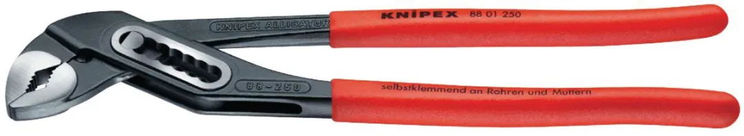 Knipex 88 01 250 Waterpomptang Alligator 250mm - Gepolijst