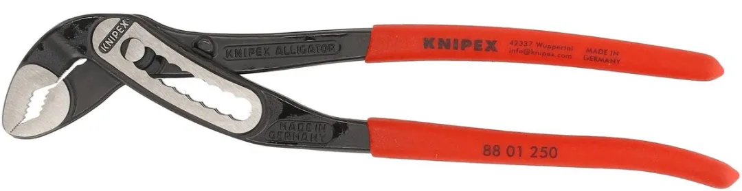 Knipex 88 01 250 Waterpomptang Alligator 250mm - Gepolijst