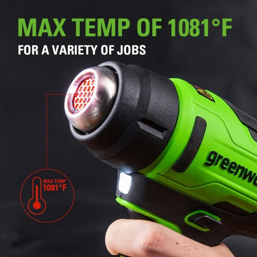 Greenworks G24HG Heteluchtpistool 24V