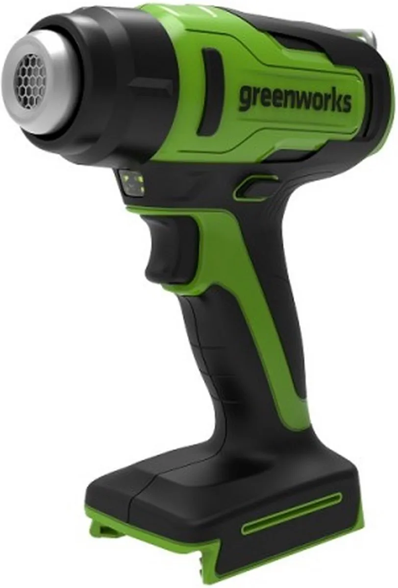 Greenworks G24HG Heteluchtpistool 24V - 250W - 3 Accessoires