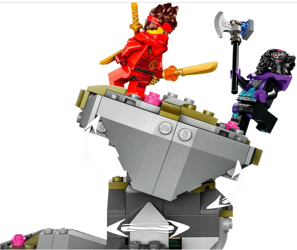 LEGO Ninjago Altaar van de Stenen Draak 71819 - 1212 Stukken