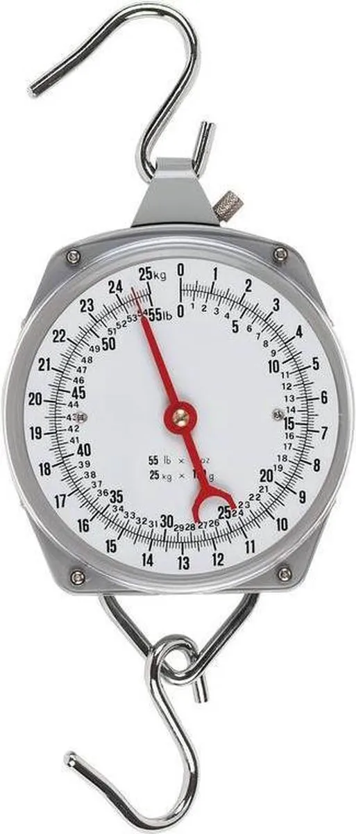 Kerbl Hangweegschaal 250kg - Zilver