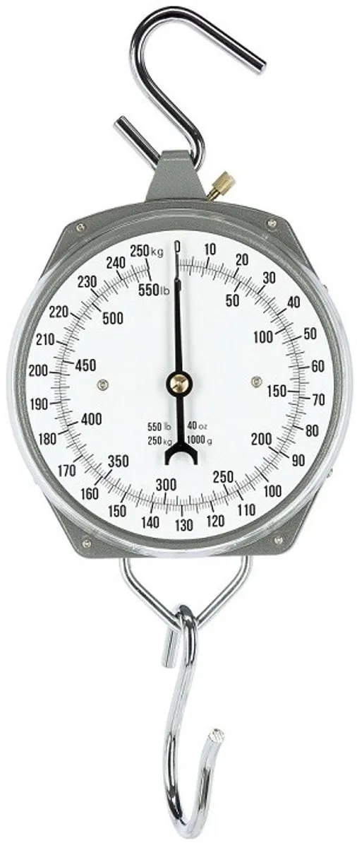 Kerbl Hangweegschaal 250kg - Zilver