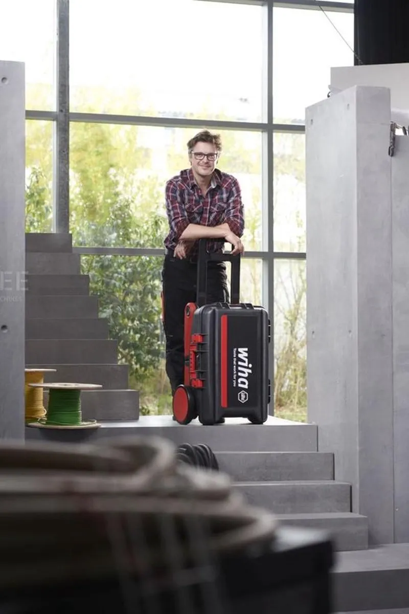 Wiha 45734 Elektricienskoffer XXL - 80 Stuks op Wielen