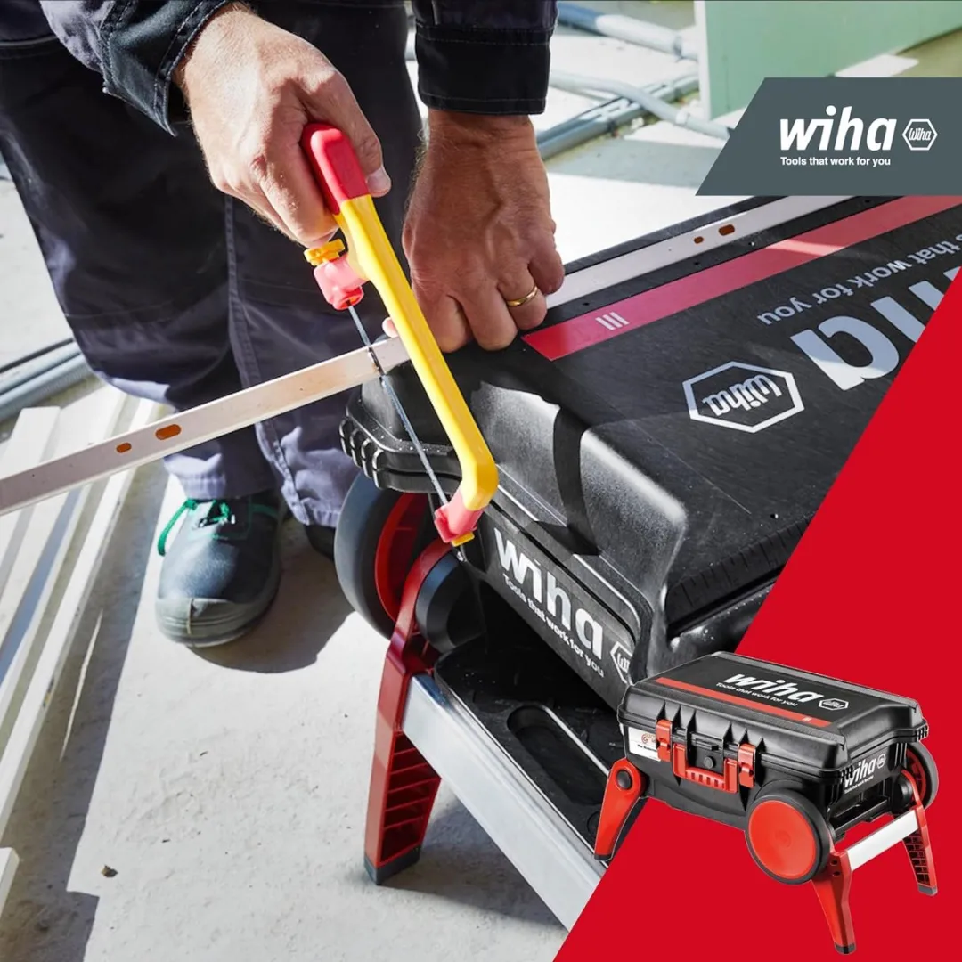 Wiha 45734 Elektricienskoffer XXL - 80 Stuks op Wielen
