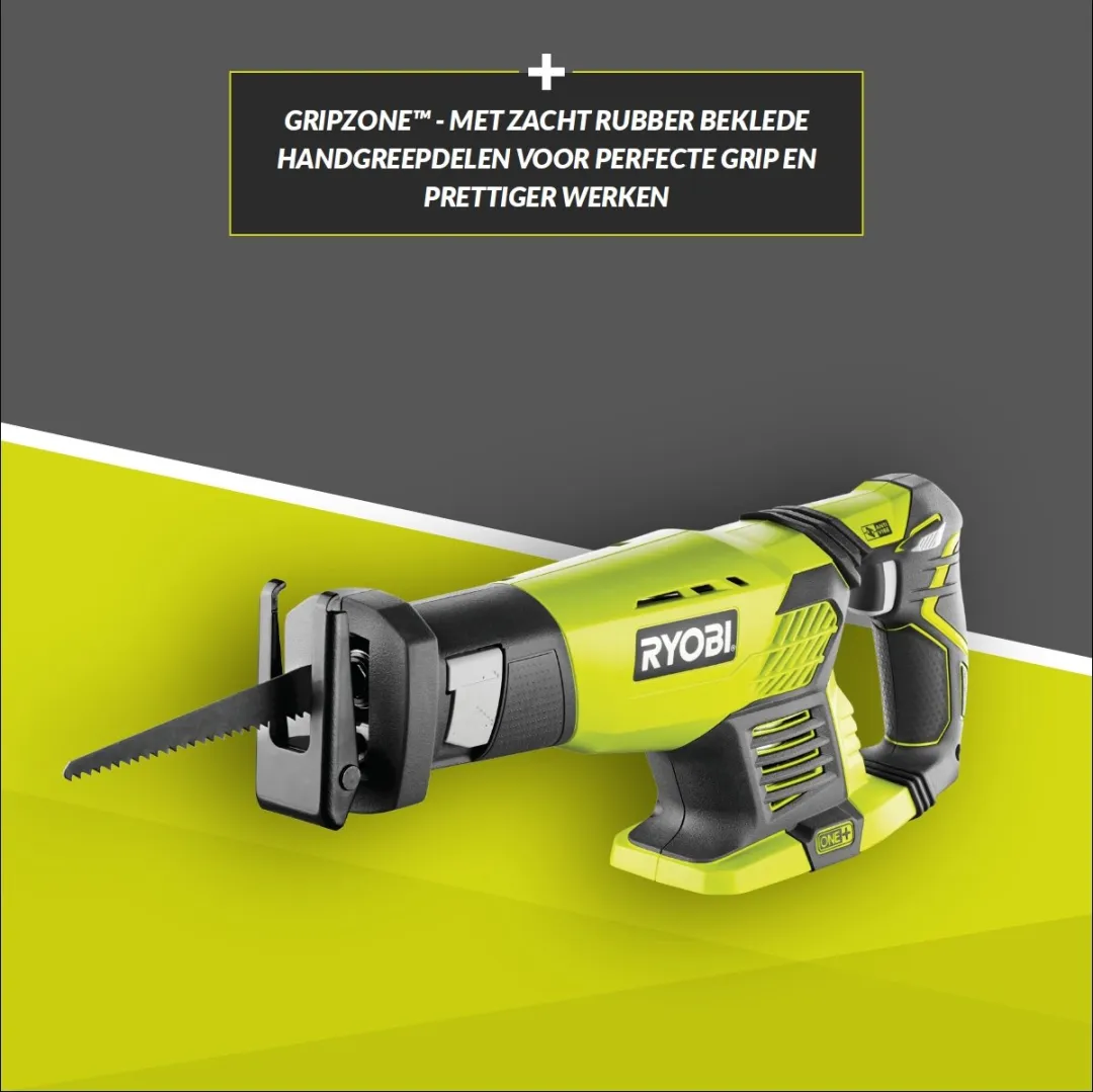 Ryobi One+ RRS1801M Reciprozaag - Hout