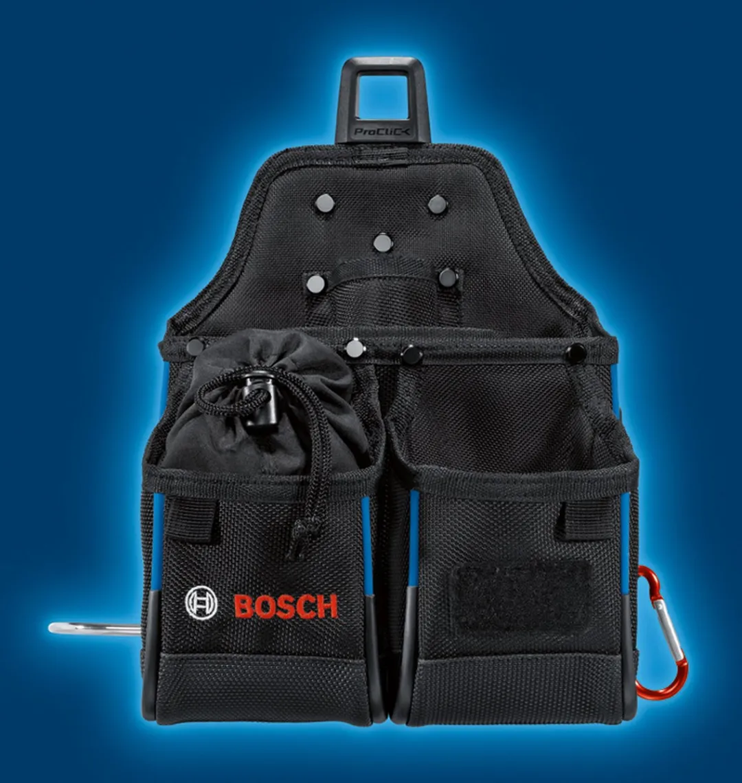 Bosch Professional ProClick GWT 4 Gereedschapstas - Zwart