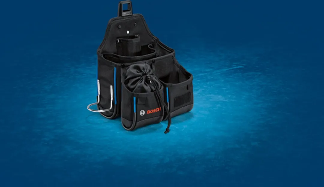 Bosch Professional ProClick GWT 4 Gereedschapstas - Zwart