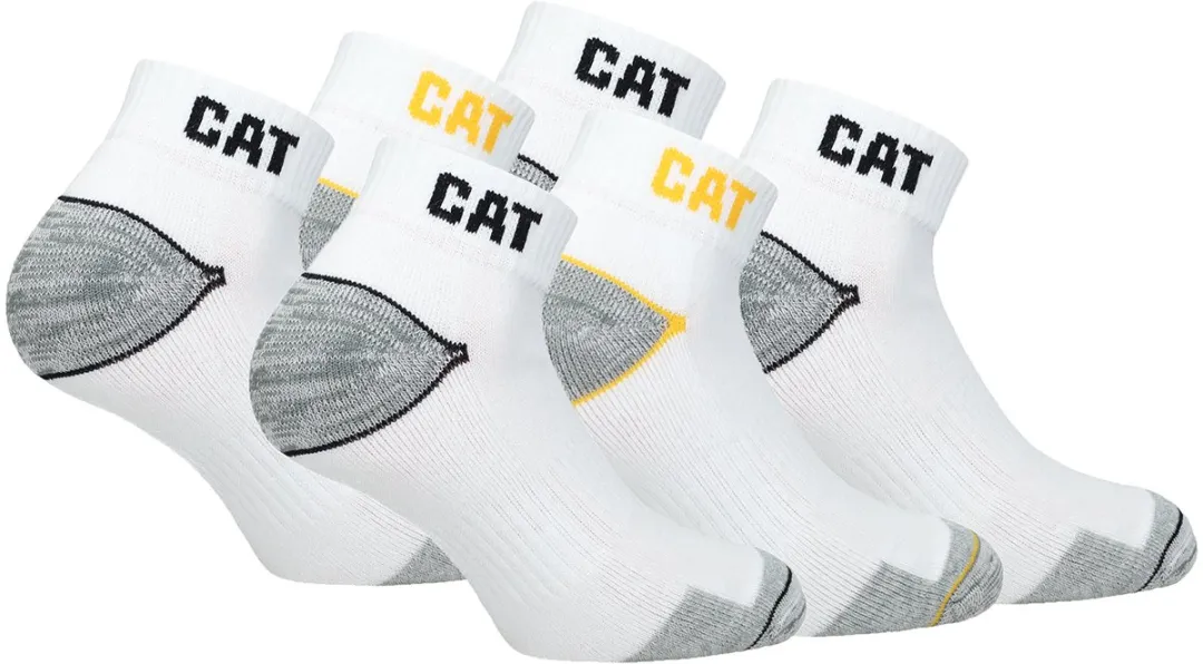 Caterpillar Korte Werksokken Heren 6 Paar